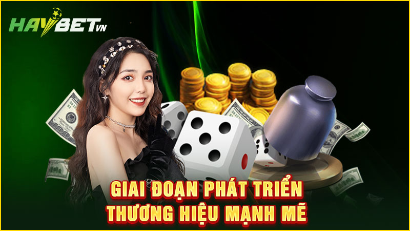 giai đoạn phát triển thương hiệu mạnh mẽ
