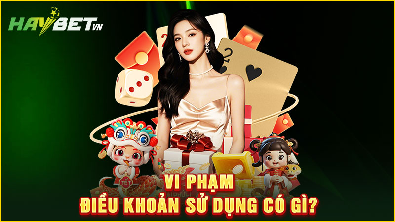 vi phạm điều khoản sử dụng có gì